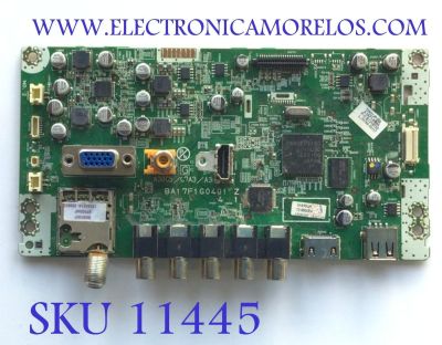 MAIN PARA TV PHILIPS / NUMERO DE PARTE A1AF5-MMA / BA17F1G0401 / A1AF5UH / 7218550FA / 1202010T / 120222P20A / MODELO LC320EM2